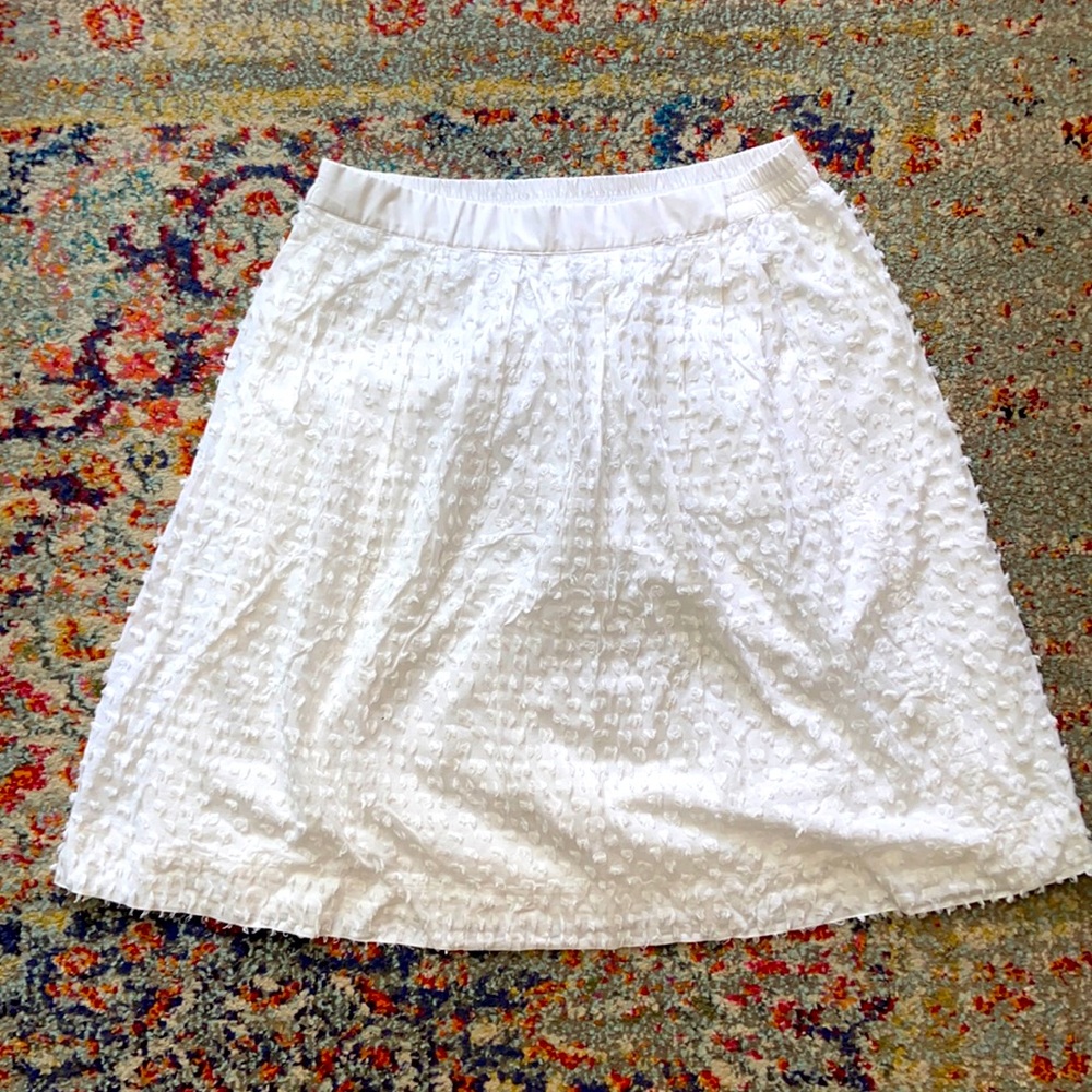JCrew Factory Clip-Dot MIDI Skirt - NWT - Size 16